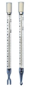 Minimum and maximum thermometers