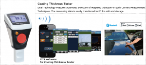 Technical specifications of CEM thickness gauge