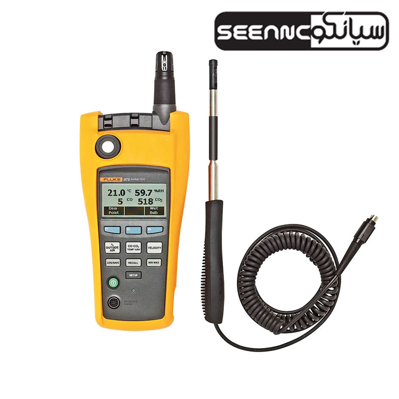 کیفیت و سرعت سنج هوا  فلوک آمریکا مدل Fluke 975v