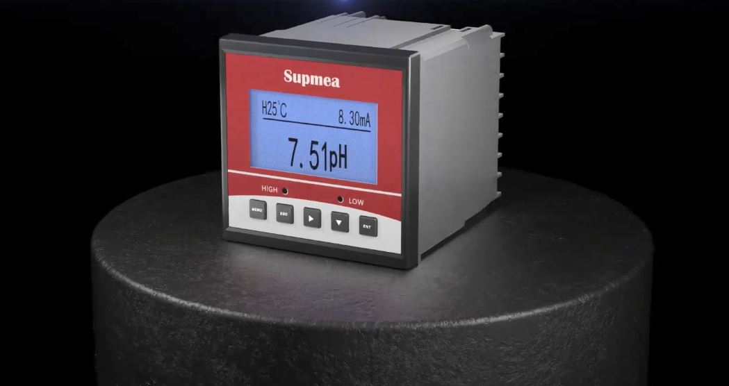 کنترلر و نمایشگر تابلویی PH ارزان قیمت مدل Supmea SUP-PH160S