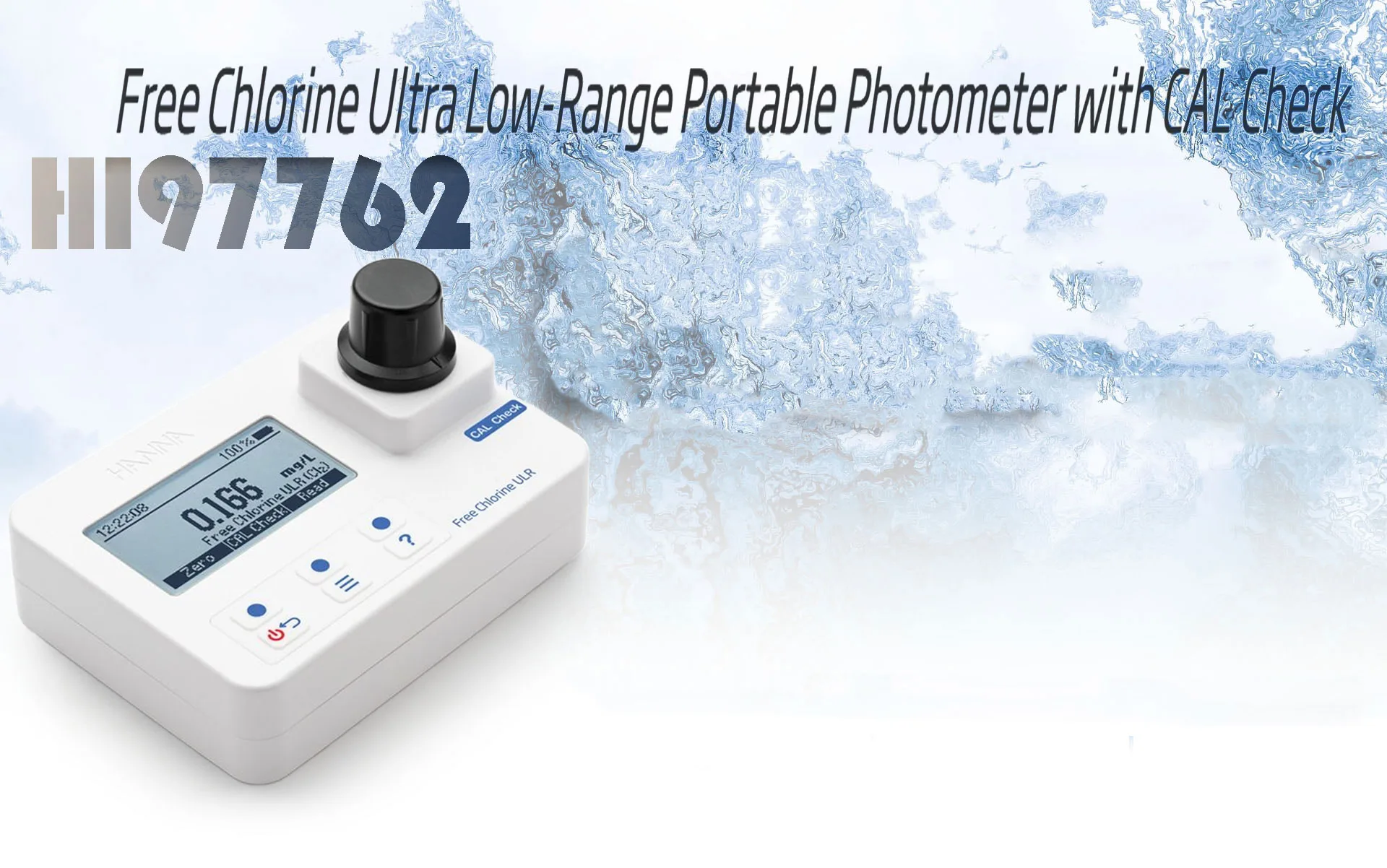 فوتومتر آزمایشگاهی قابل حمل کلر آزاد مدل HANNA HI97762