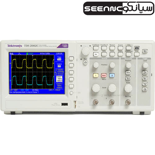 اسیلوسکوپ رومیزی مدل TEKTRONIX TDS-2002 C