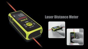 Cyan laser meter