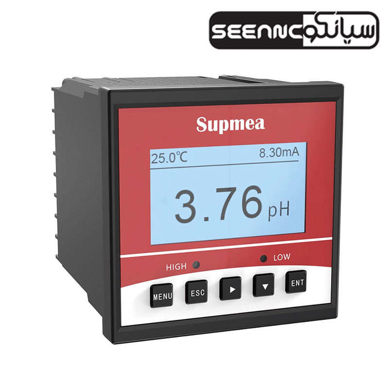 کنترلر و نمایشگر تابلویی PH برند supmea مدل SUP-PH160S