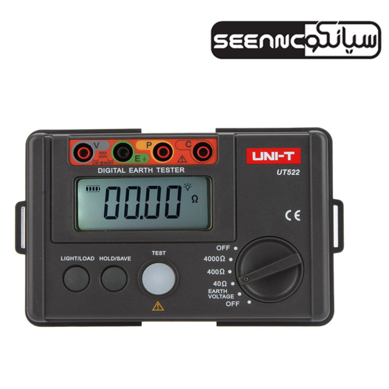 ارت سنج سه سیمه دیجیتالی یونیتی مدل UNI-T UT-522